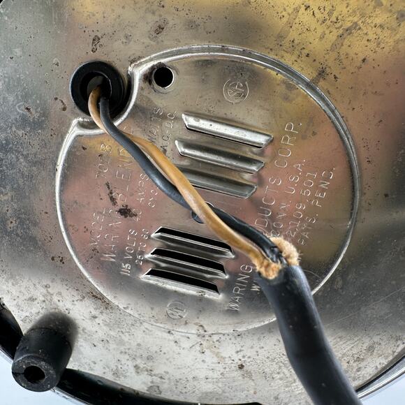 Retro Chrome Blender Lamp Waring Blendor Upcycled Kitchen Light - Picture 10 of 12